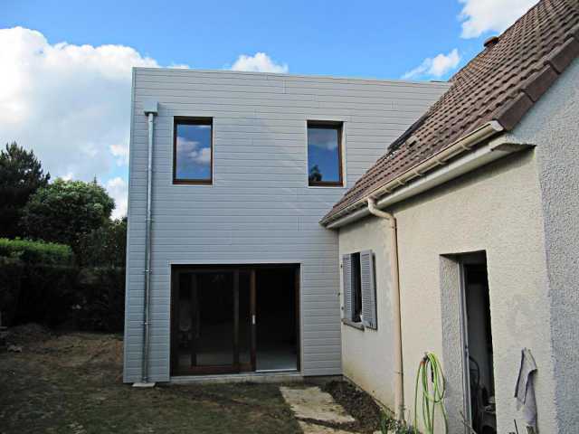 Agrandissement cube ossature bois