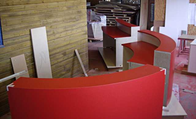 Bande d'accueil arrondie