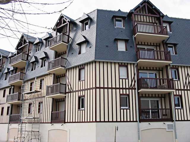 Colombage et garde-corps - Deauville
