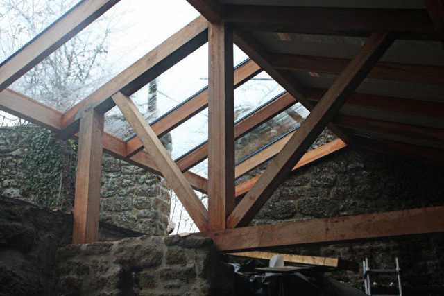 Construction veranda Construction veranda