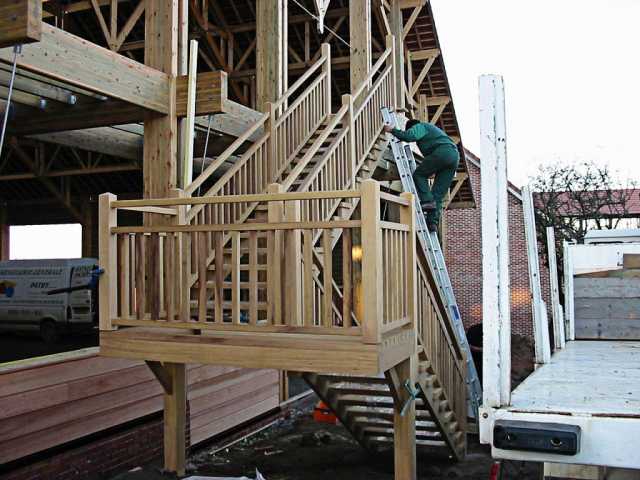 Escalier extérieur