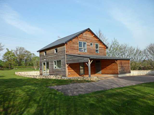 Maison ossature bois en campagne (2)