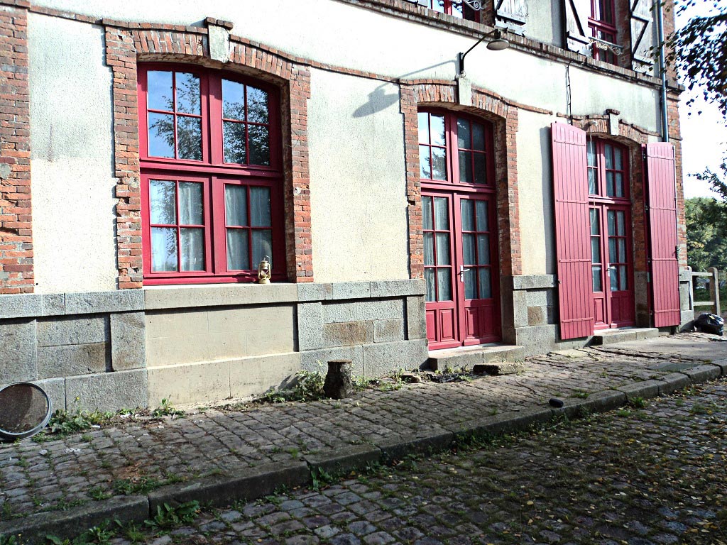 Porte et fenêtre cintre surbaissé